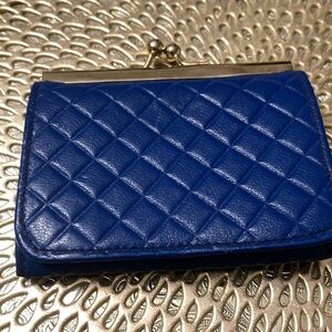 Vintage Leather Wallet Made In Italy